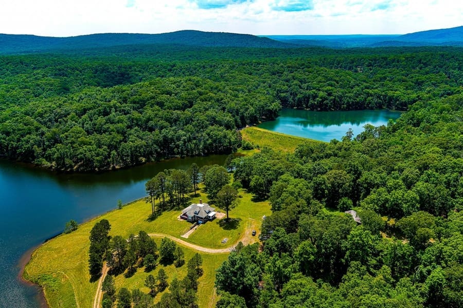 Private Mountain Lake Estate For Sale In Wayne County Mo!