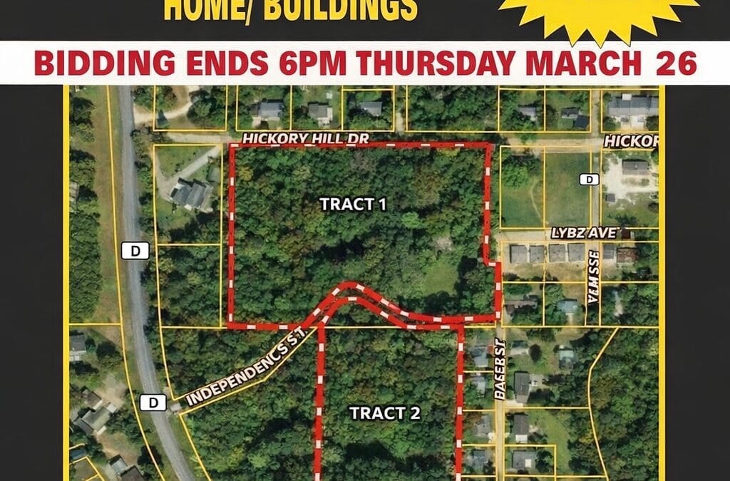 11± Acres Development Land for Sale at Online Auction in Van Buren, Missouri